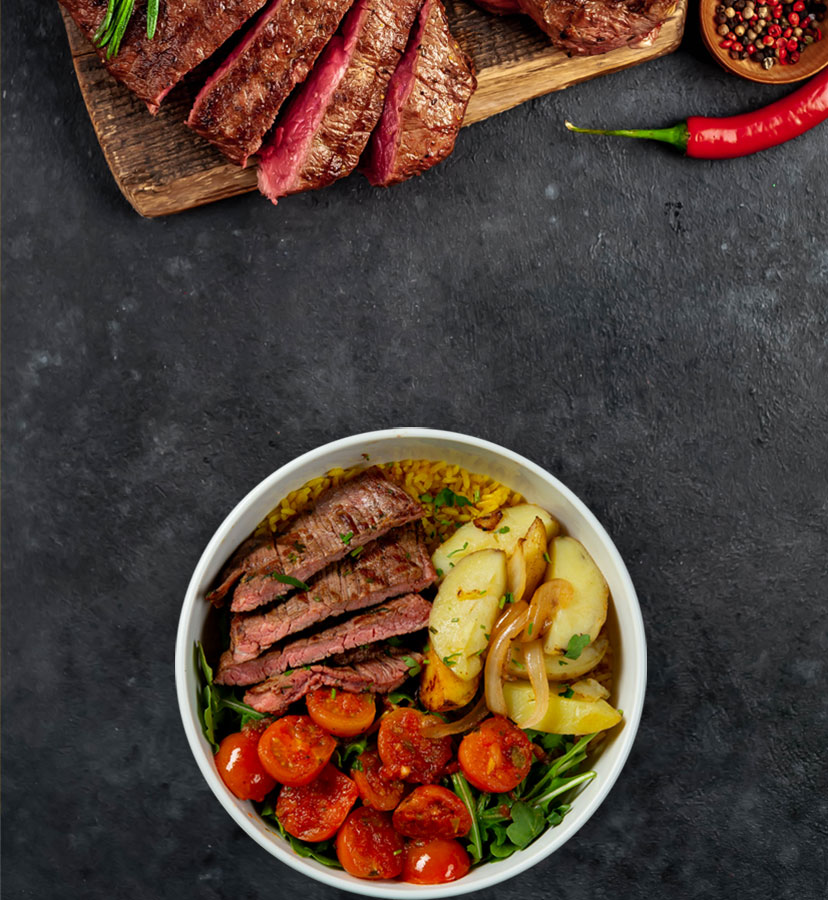 Pepper Steak Bowl